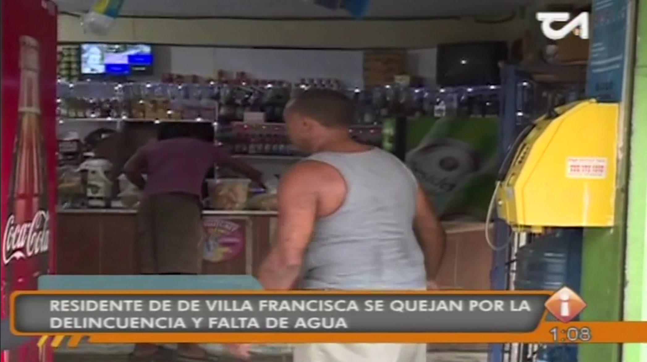 Residentes De Villa Francisca Se Quejan Por La Delincuencia Y Falta De Agua