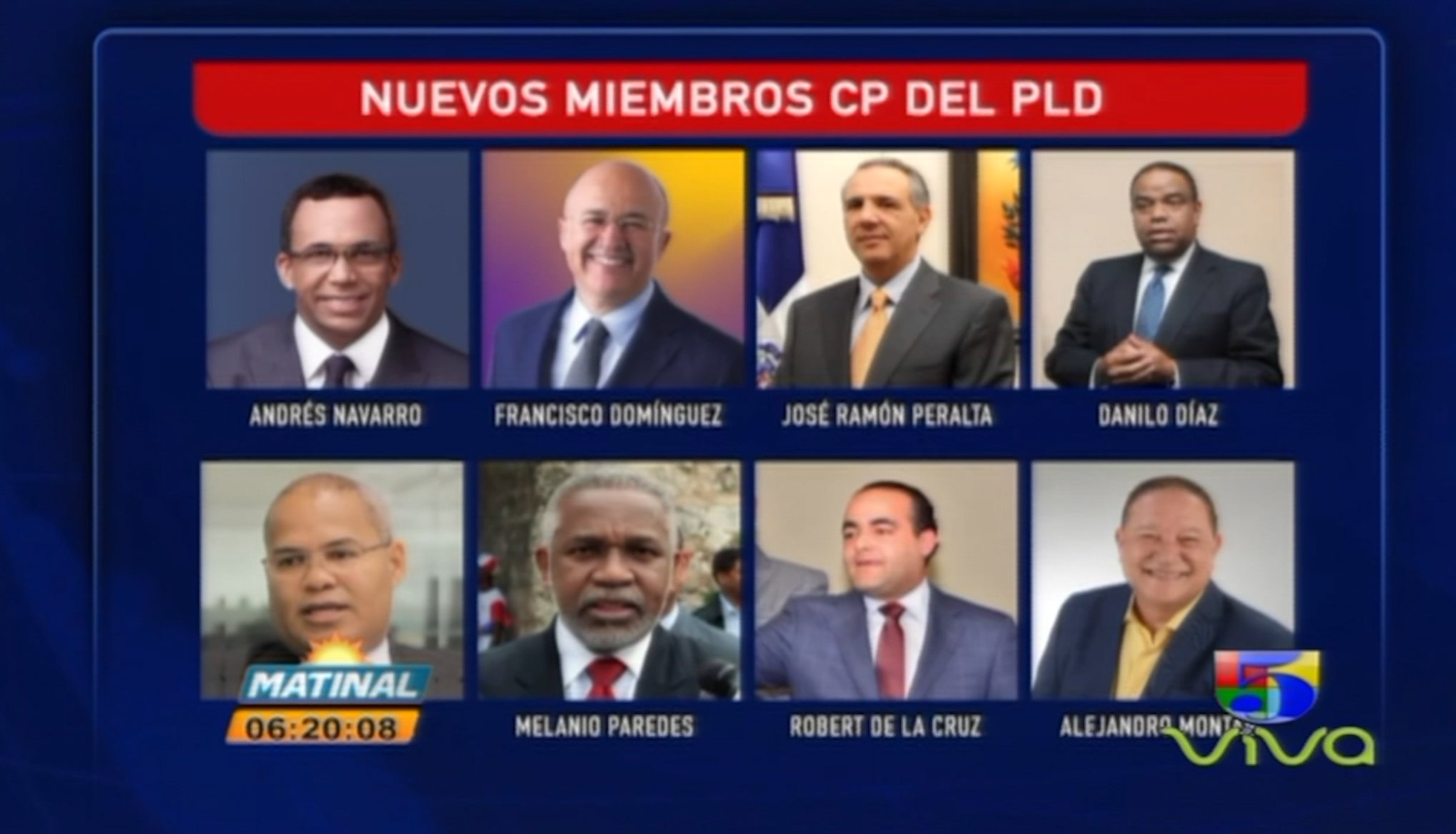 Matinal: La Gran Ausencia De Las Mujeres En El Comité Político Del PLD