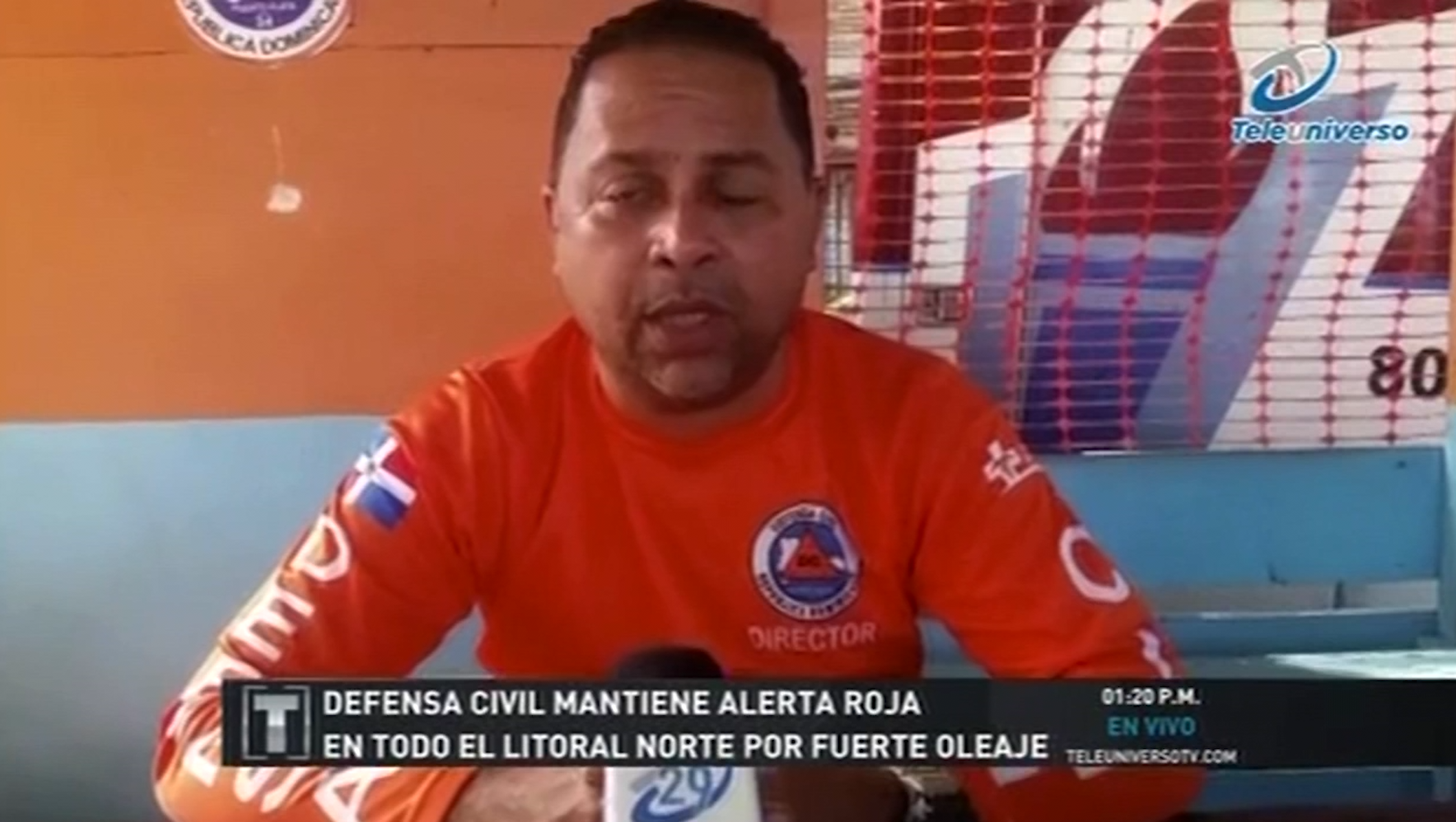 La Defensa Civil Mantiene En ¡Alerta Roja! Todo El Litoral Norte Por Fuerte Oleaje