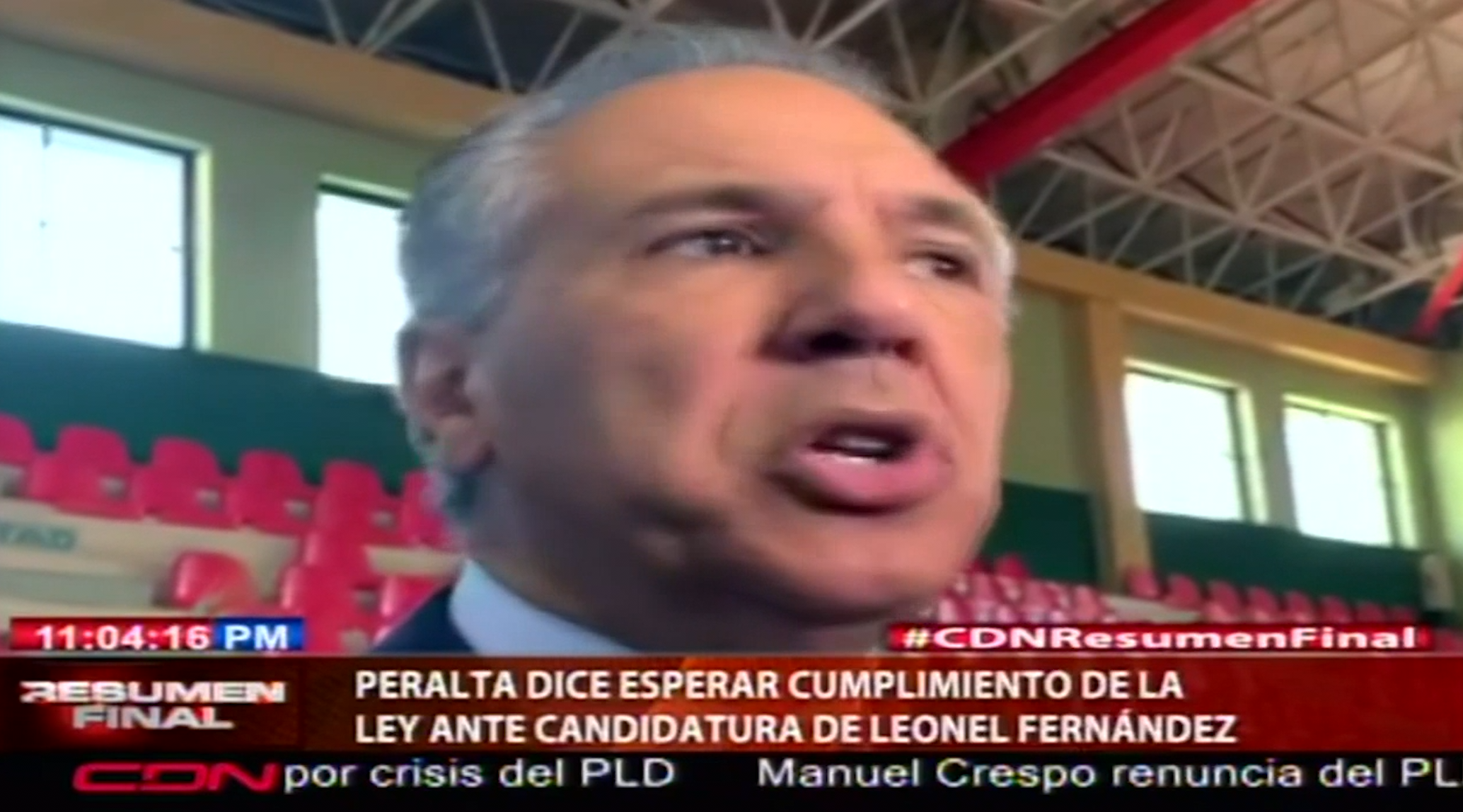 Peralta Dice Esperar Cumplimiento De La Ley Ante Candidatura De Leonel Fernández
