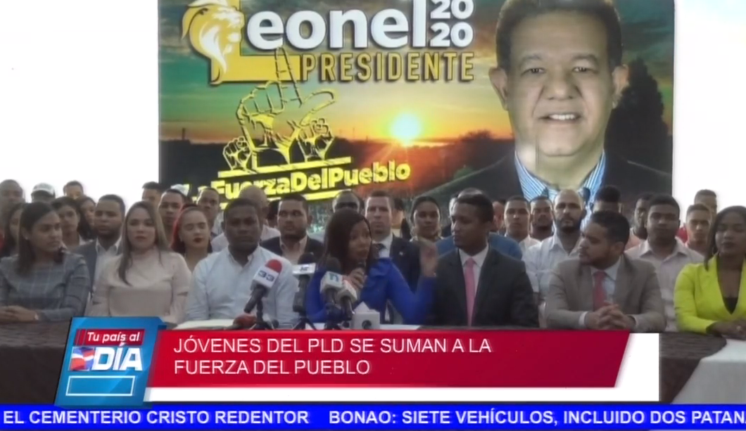 Jóvenes Del PLD Se Suman A La Fuerza Del Pueblo