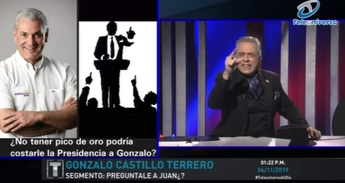 Pregúntale A Juan: ¿No Tener Pico De Oro Podría Costarle Presidencia A Gonzalo?
