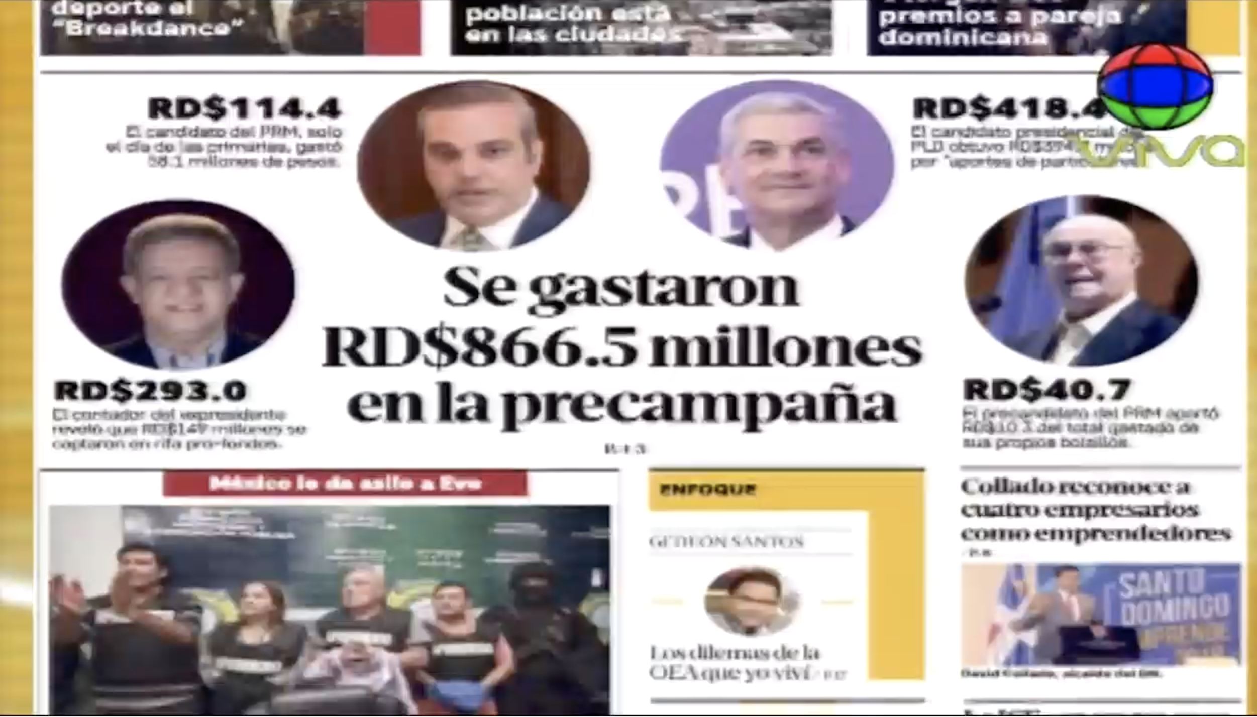 Informaciones En Las Portadas De Los Periódicos Del Día De Hoy 12 De Noviembre De 2019