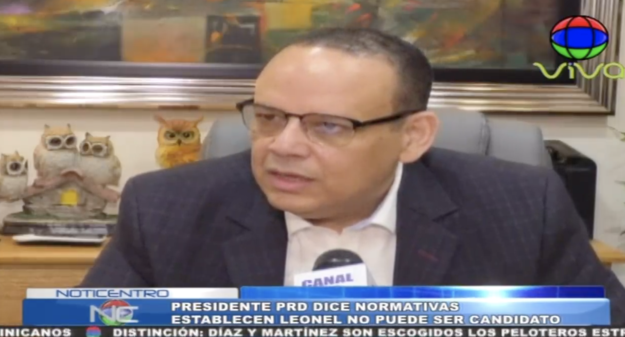 Presidente Del PRD Dice Que Las Normativas Establecen Que Leonel No Puede Ser Candidato