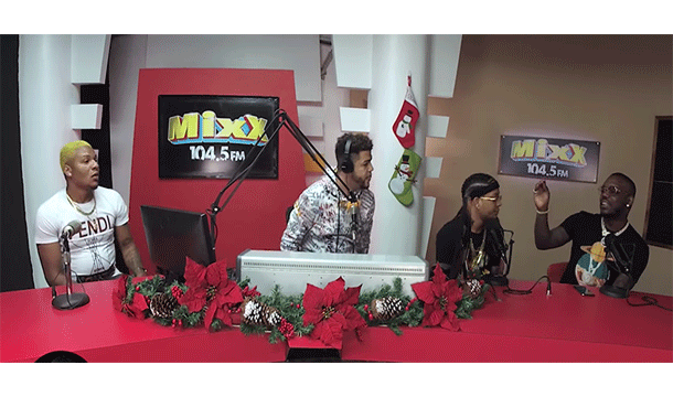 !Que Lio! El Mega Llega En Plena Entrevista De Ceky Vicini Y Rochy Rd