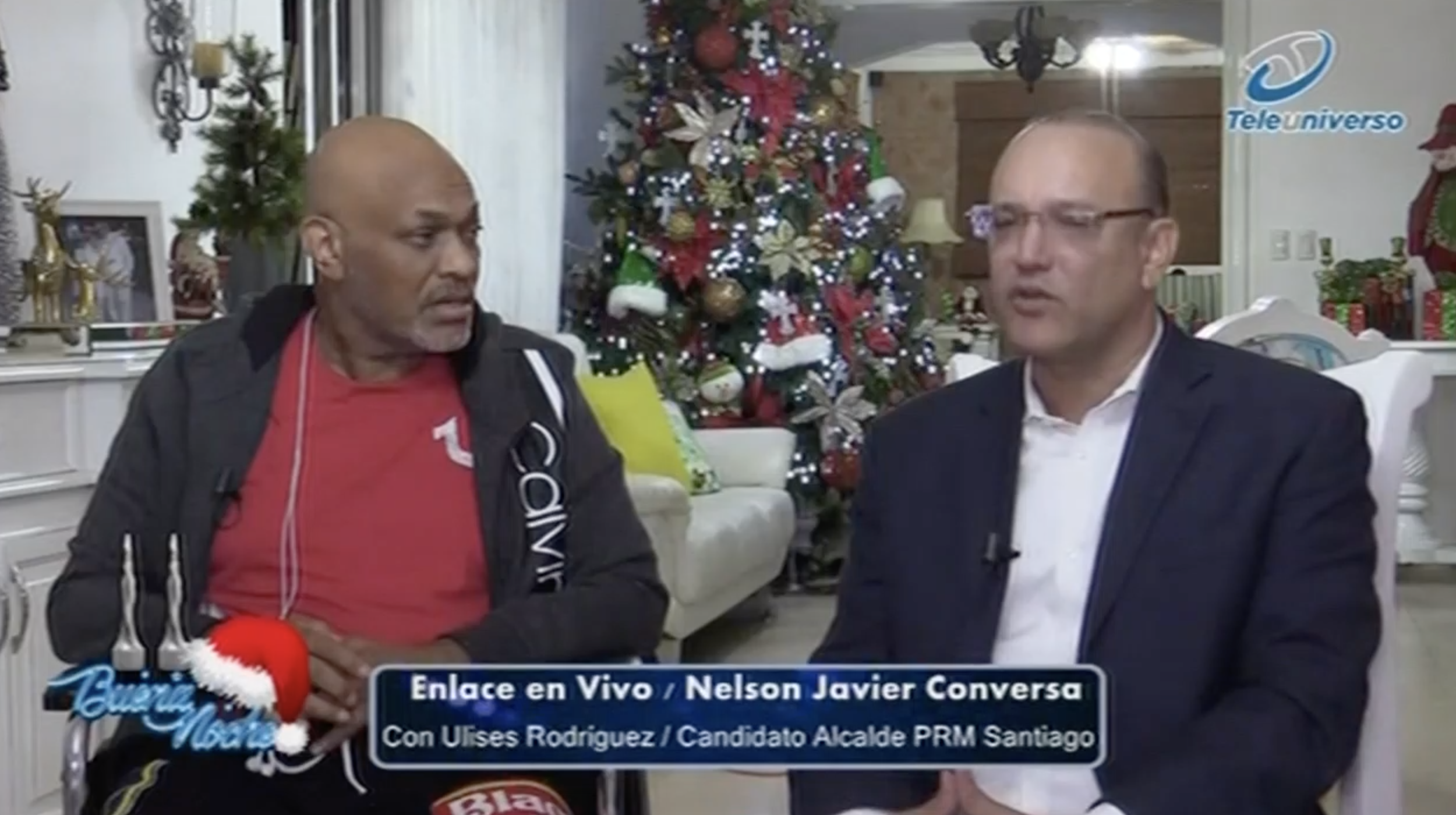 Entrevista A Ulises Rodríguez Candidato A La Alcaldía De Santiago Por El PRM En Buena Noche