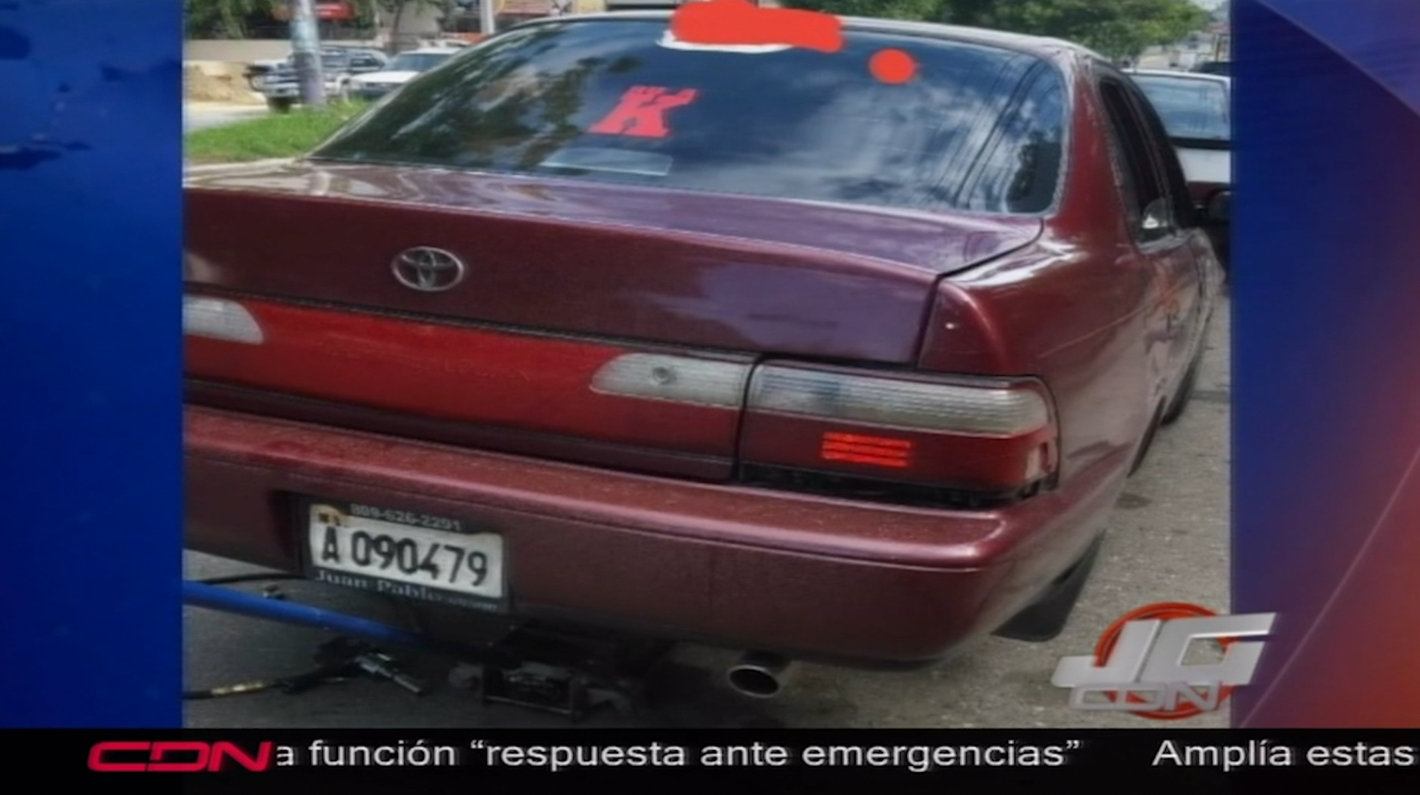 Chofer De Concho Se Perturba Luego De Que Desaprensivos Lo Atracaron Llevandose Su Carro