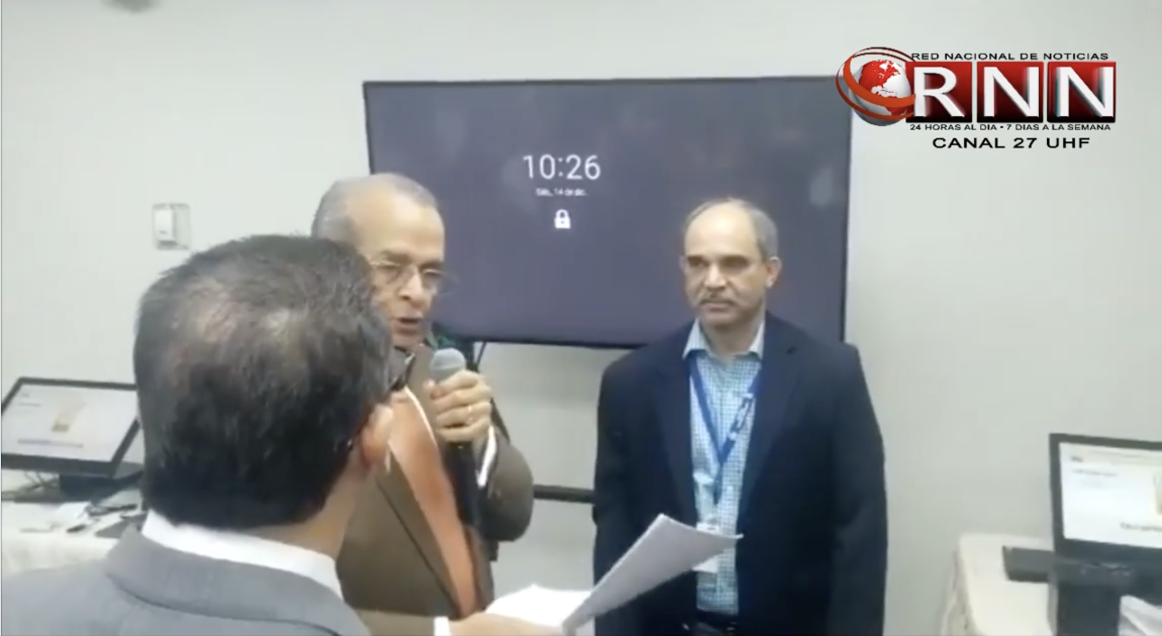 Franklin Almeyda Junto A Representantes De Otros Partidos Incineraron El Encuentro Entre Los Delegados De Los Partidos Y La JCE 