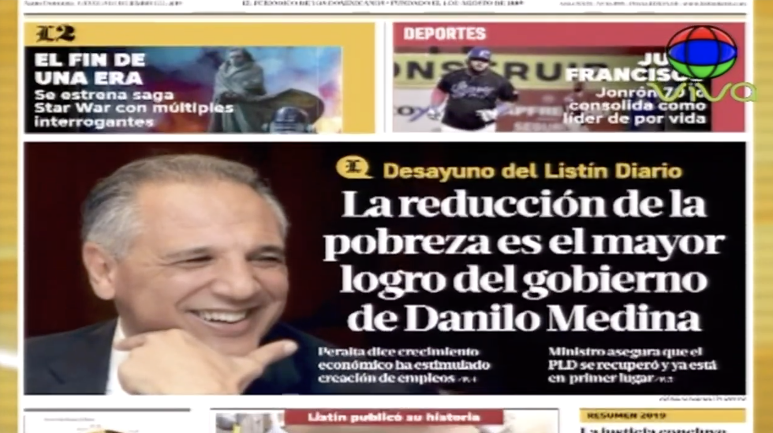 Estas Son Las Principales Informaciones En Las Portadas De Los Periódicos Del Día De Hoy 19 De Diciembre Del Año 2019
