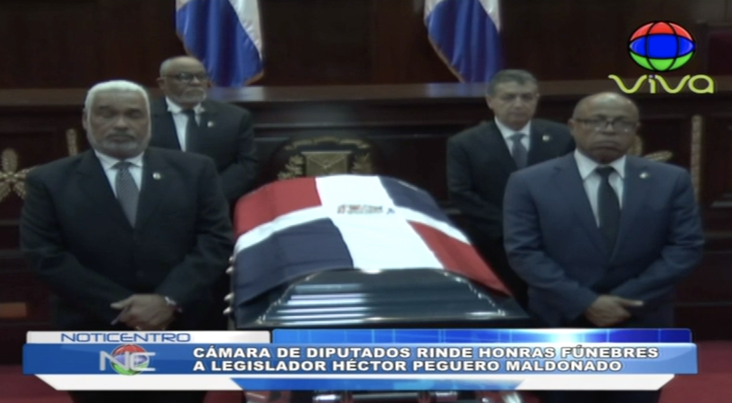 Cámara De Diputados Rinde Honras Fúnebres Al Legislador Héctor Peguero Maldonado