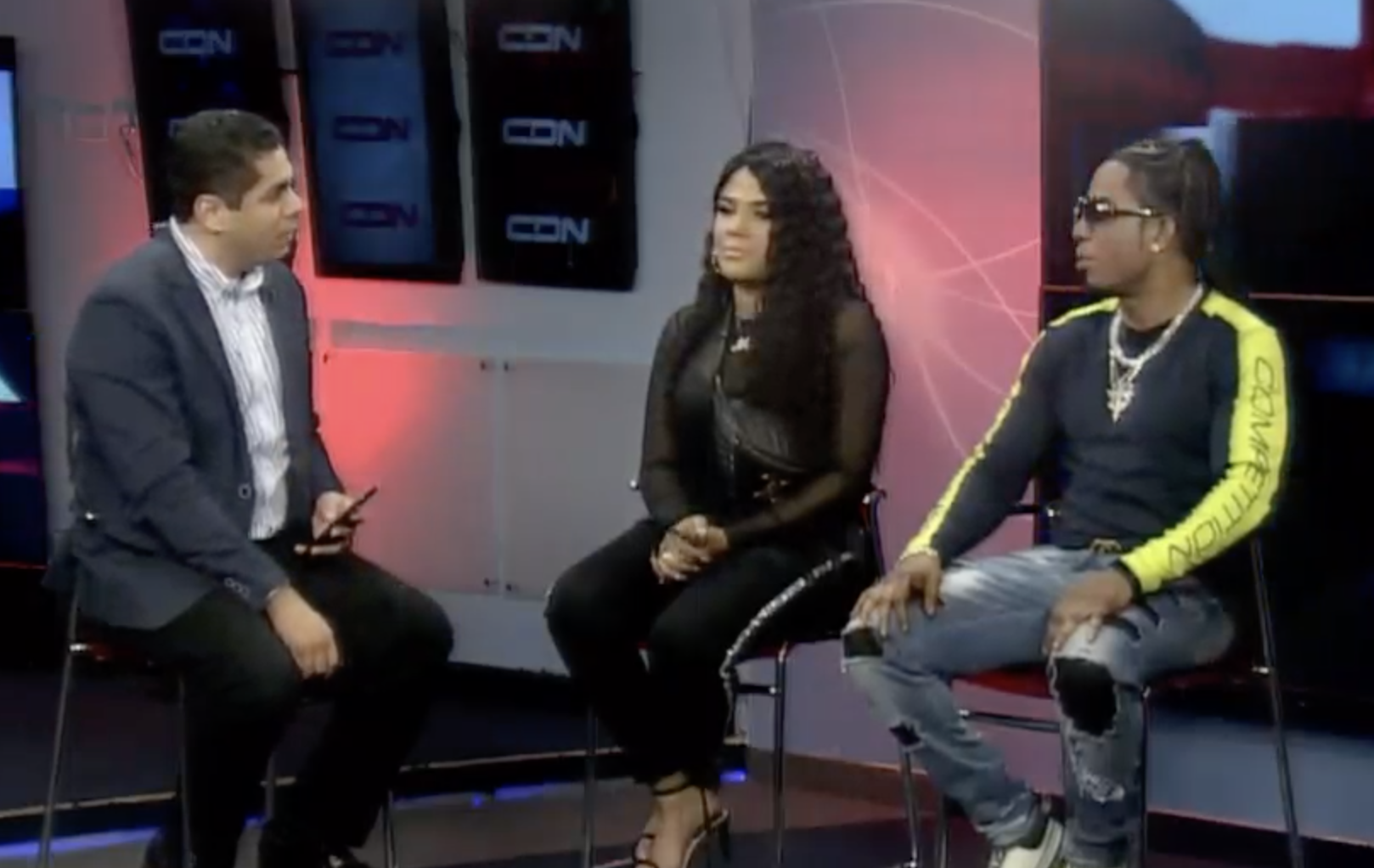 Martha Heredia Y Navel Ozuna Por Primera Vez Juntos En Una Entrevista