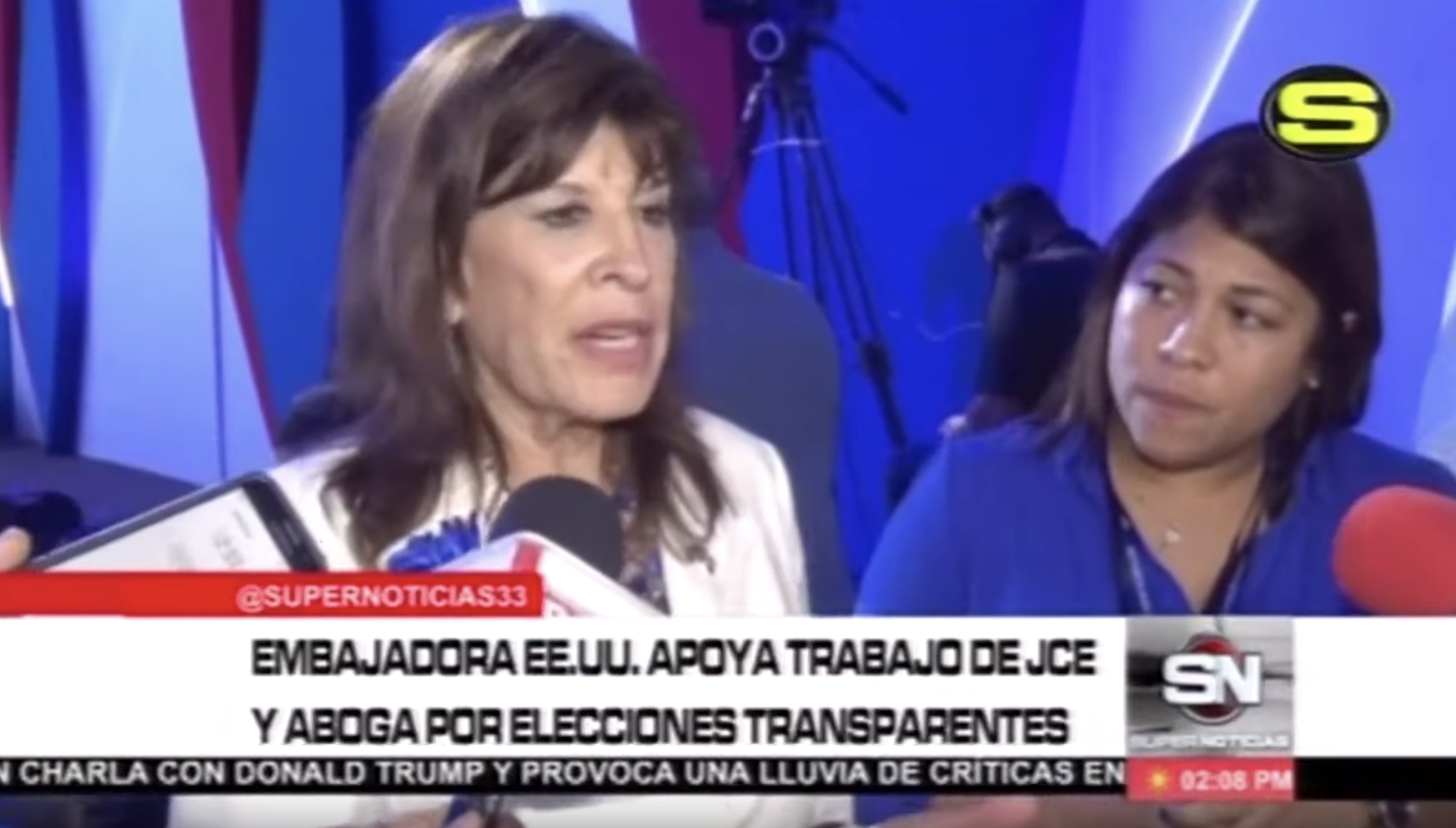 Embajadora De EEUU Apoya Trabajo De JCE Y Aboga Por Elecciones Transparentes