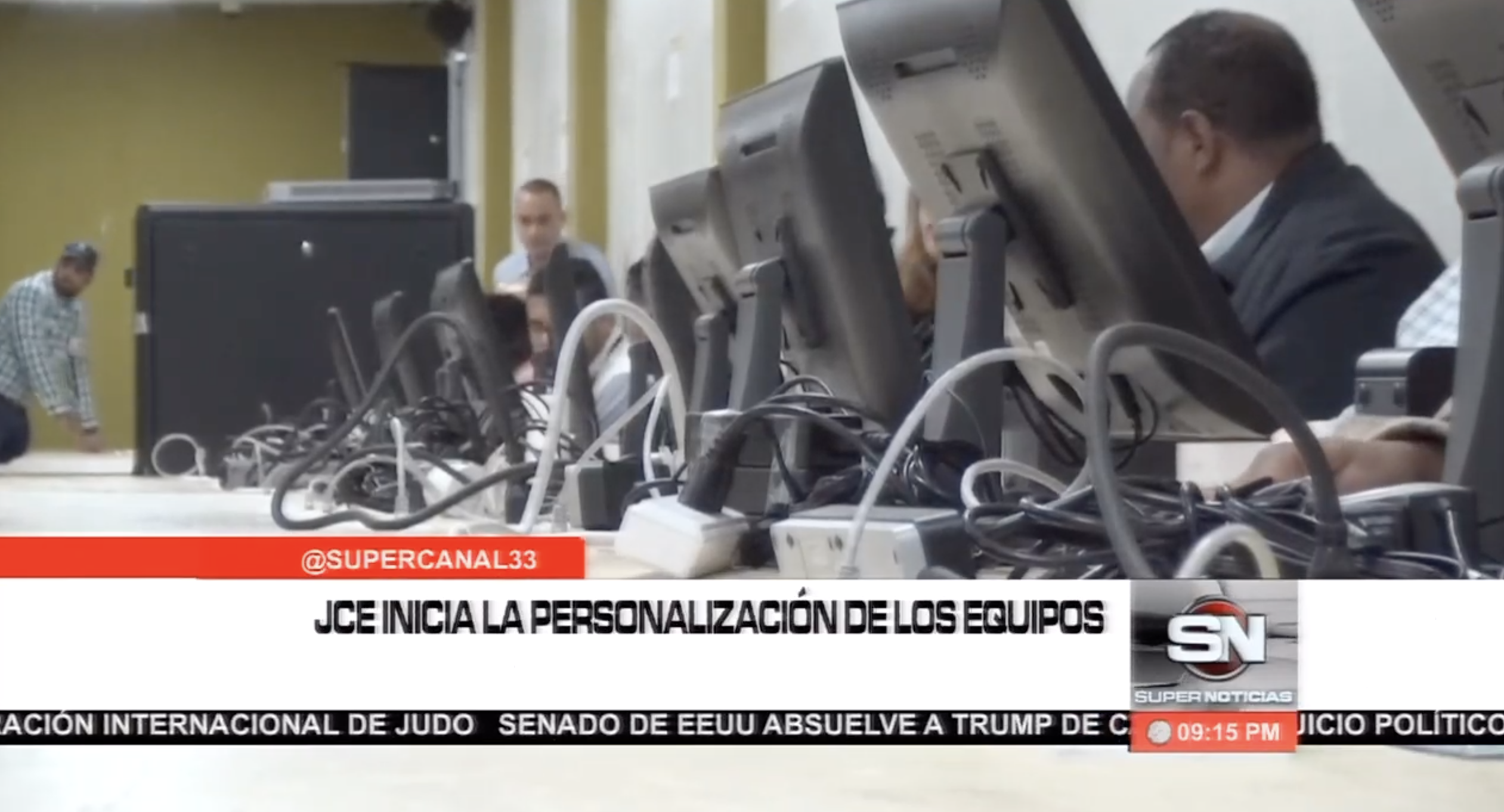 JCE Inicia Personalización De Los Equipos Electorales