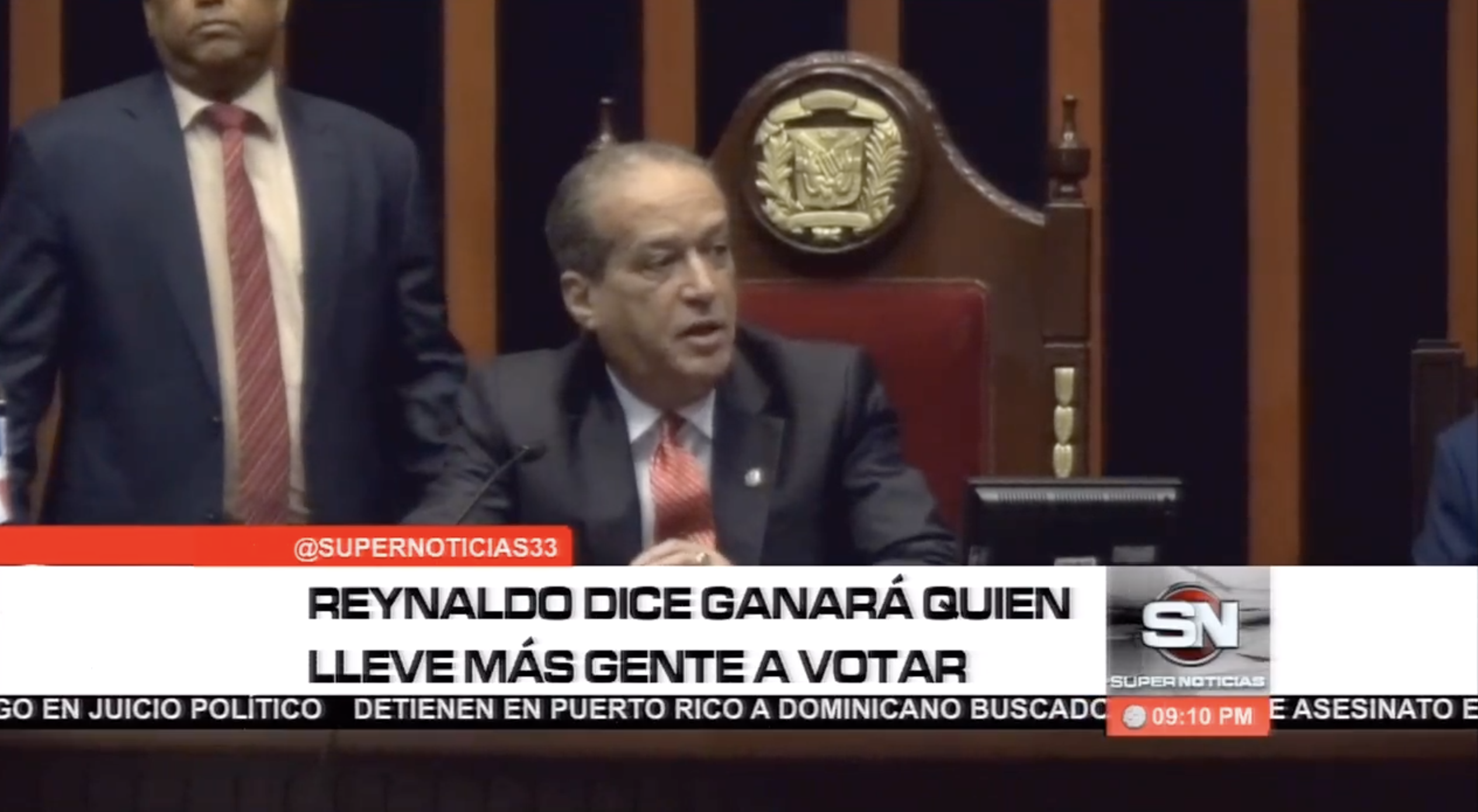 Reynaldo Dice Ganará Quien Lleve Más Gente A Votar