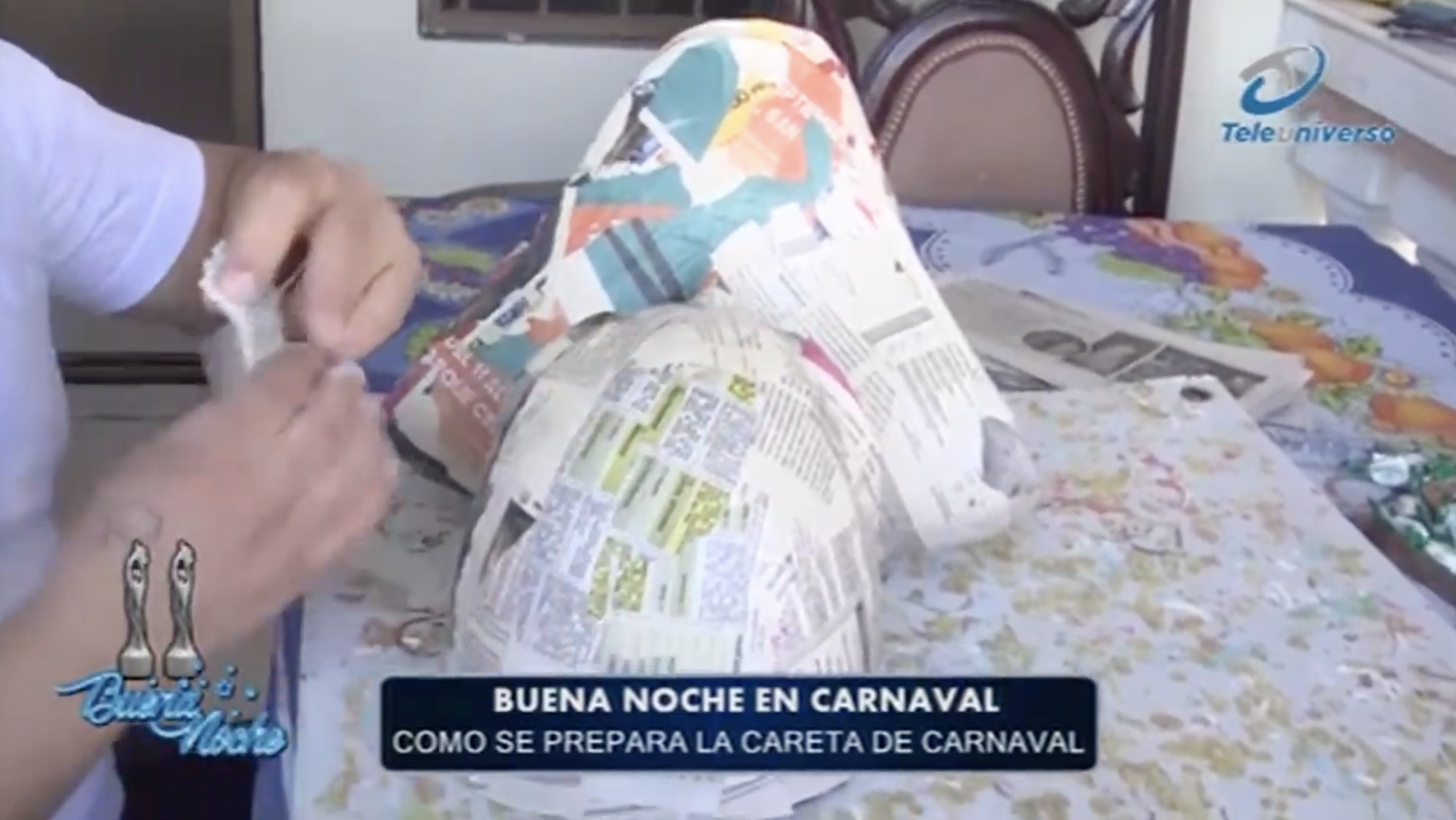 De Esta Manera Se Prepara La Careta De Carnaval