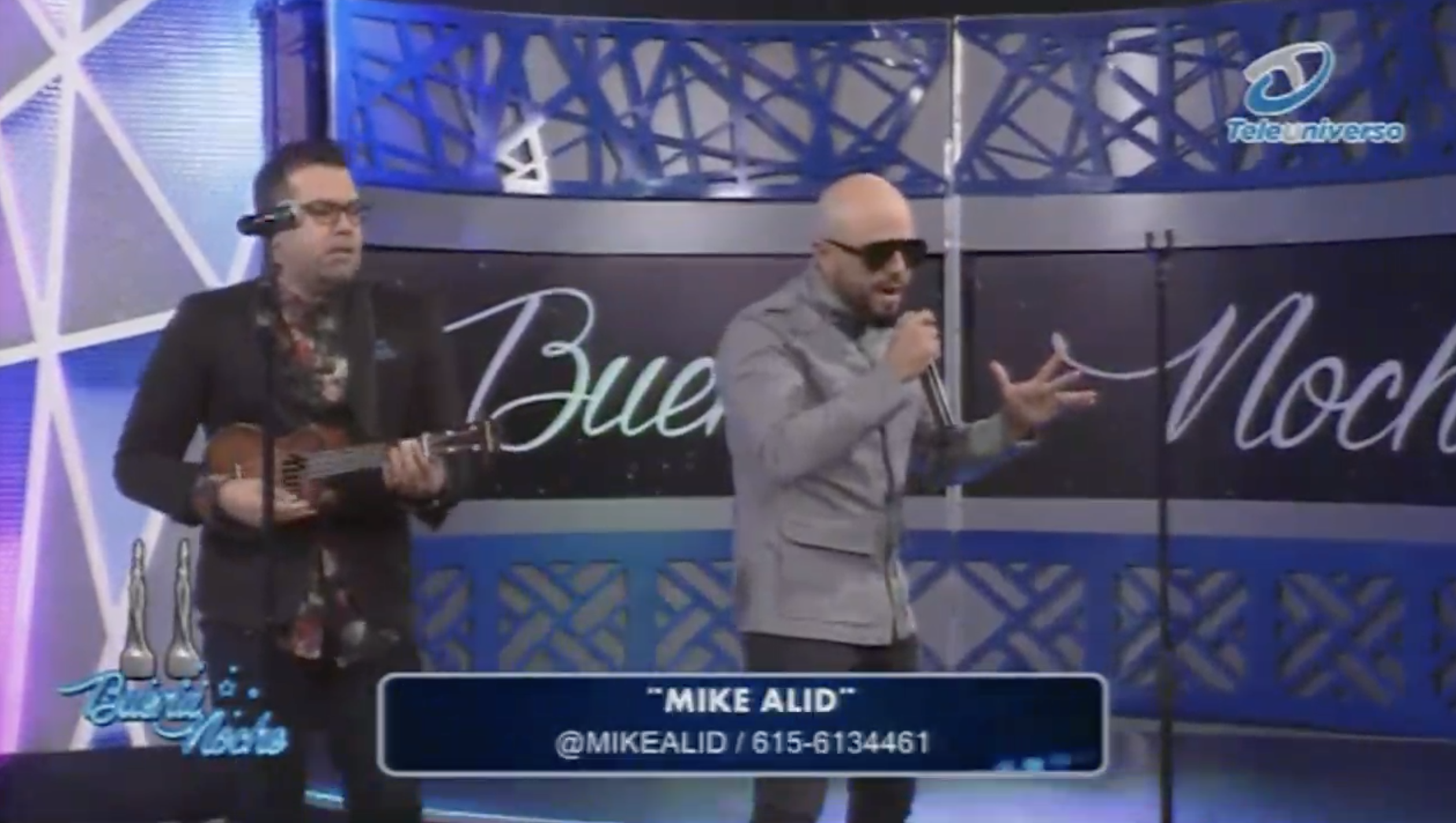 Presentación De Mike Alid En Buena Noche