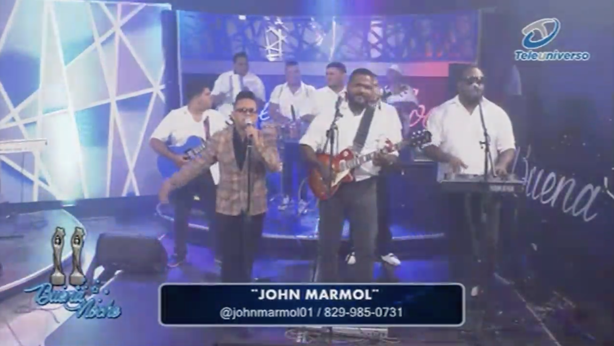 Presentación De John Mármol En Buena Noche