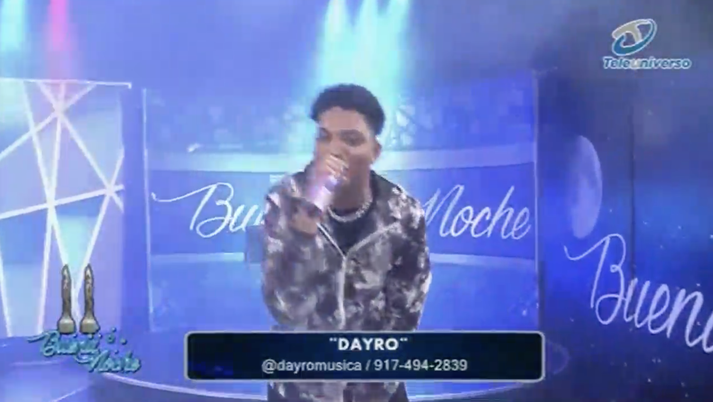 Presentación De Dayro En Buena Noche