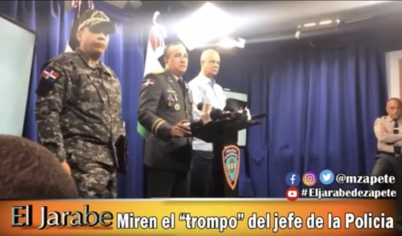 El Jarabe De Zapete: Miren El “trompo” Del Jefe De La Policía