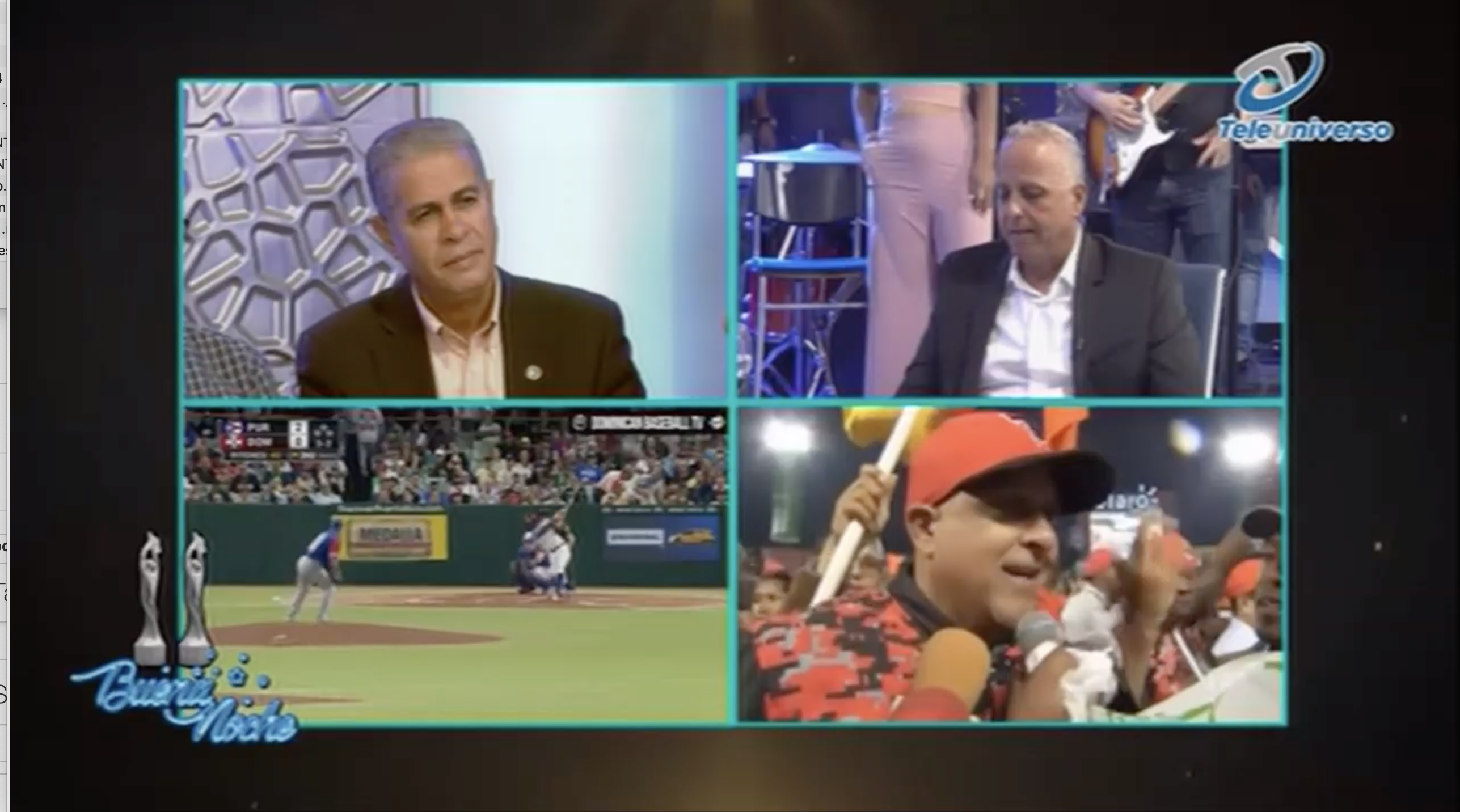 Entrevista A Lino Rivera Manager De Los Toros Del Este En Buena Noche