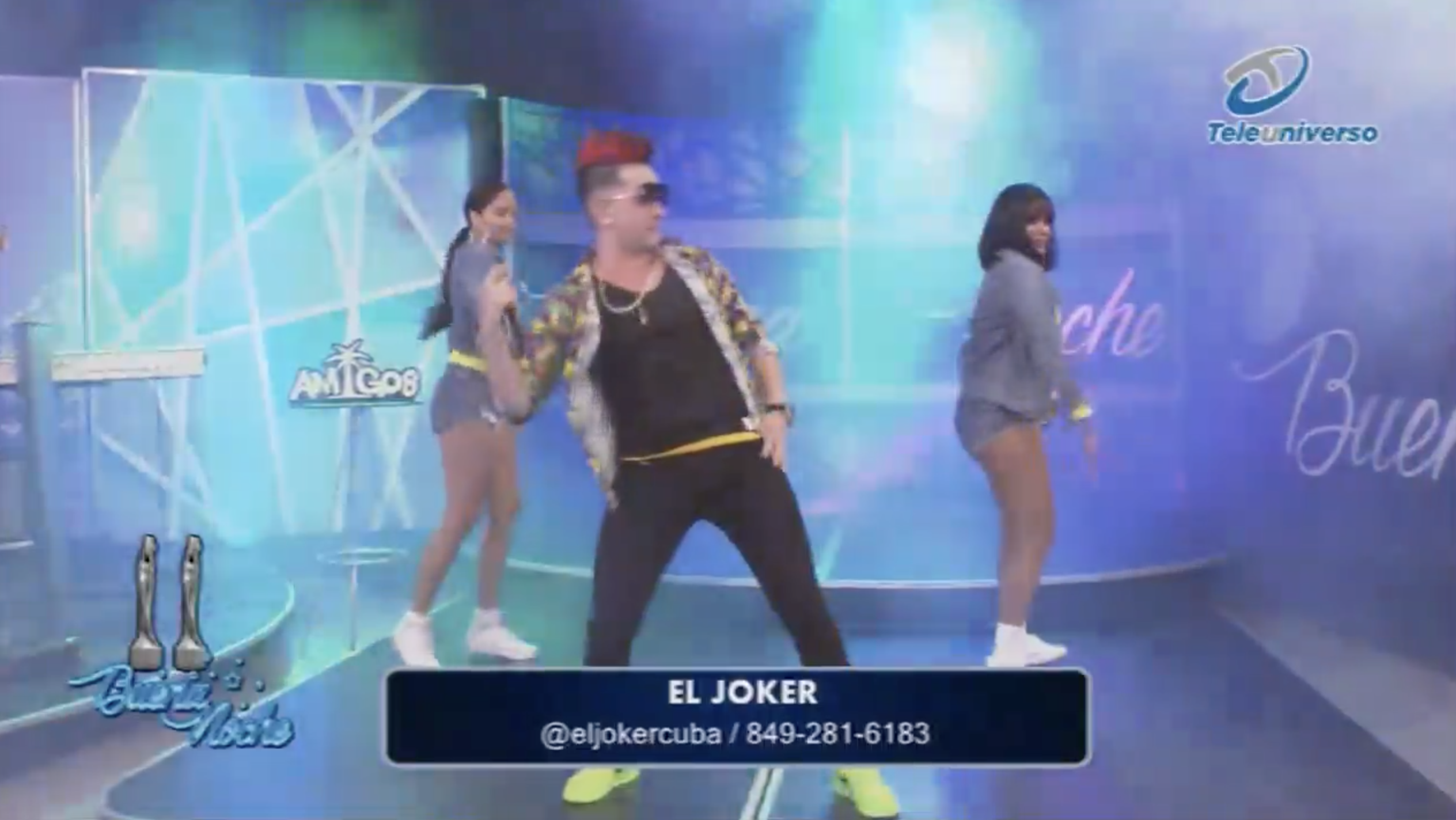 Presentación De El Joker En Buena Noche