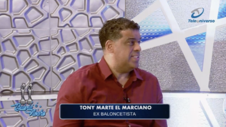 Entrevista A Ex Baloncestista Tony Marte “El Marciano En Buena Noche
