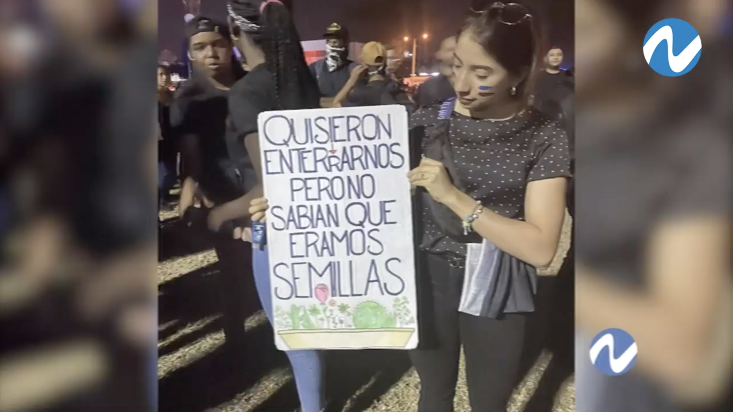 Nuria: Con Protestas Pacificas Dominicanos Piden Democracia Y Justicia