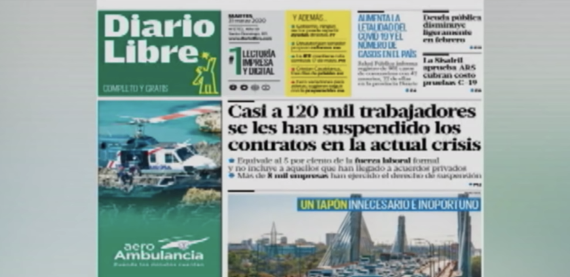 Portada De Los Periódicos Nacionales De Hoy Martes 31 De Marzo