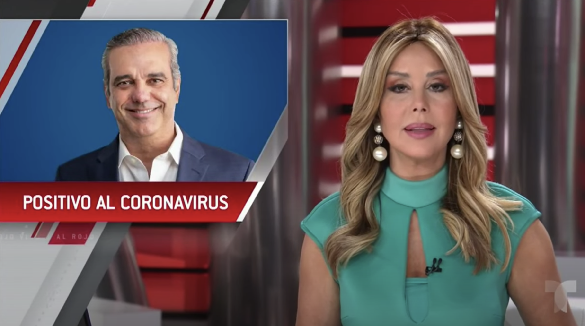 Al Rojo Vivo: Luis Abinader Da Positivo A COVID-19