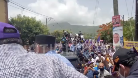 Así De Concurrida Está La Caravana De Danilo Medina En Puerto Plata 
