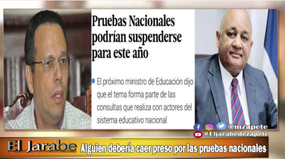 Marino Zapete: Alguien Debería Caer Preso Por Las Pruebas Nacionales