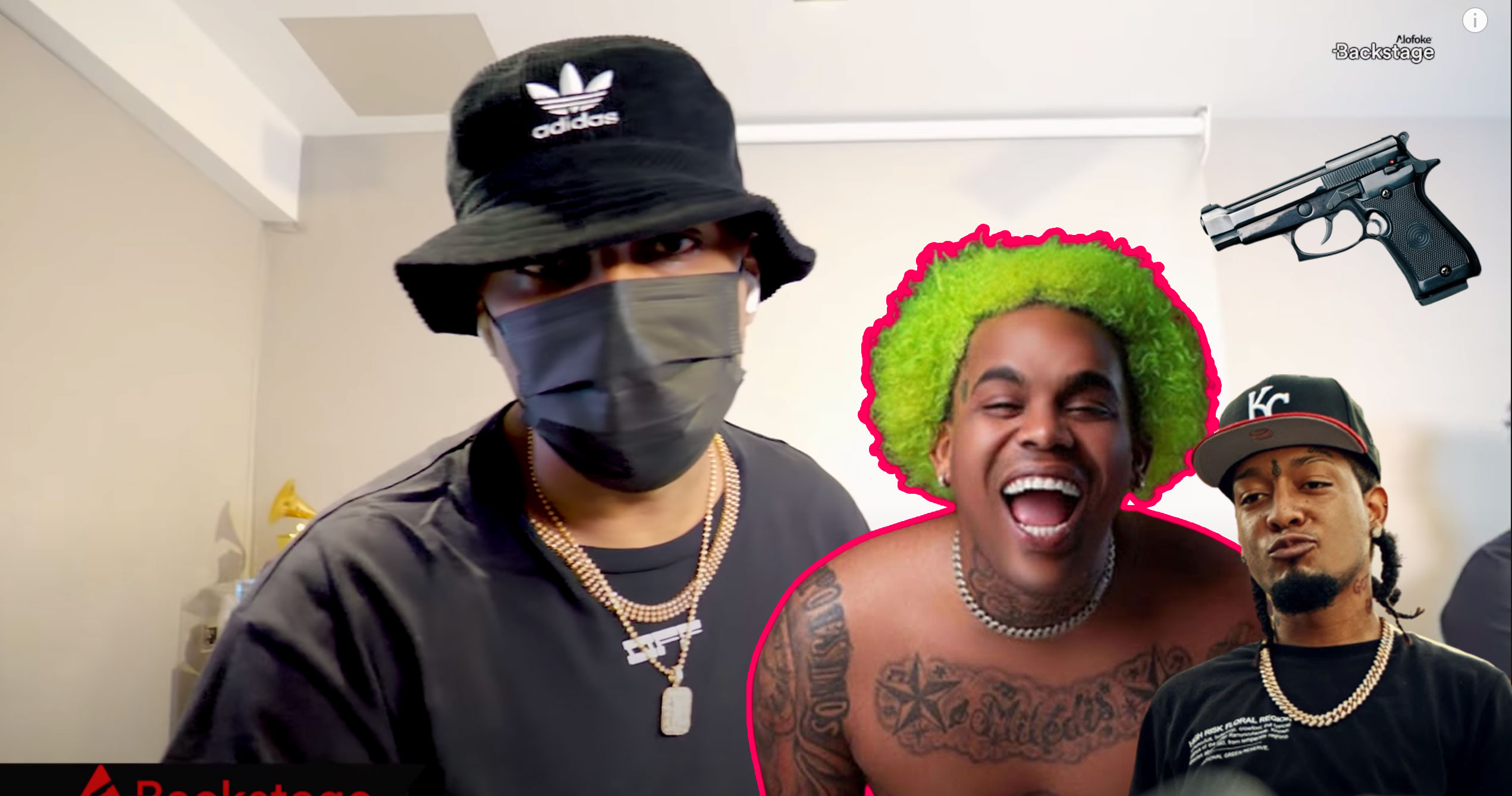 ¡UN ABUSO! ROCHY RD ENCAÑONA A EL CHERRY (ALOFOKE RADIO SHOW BACKSTAGE)