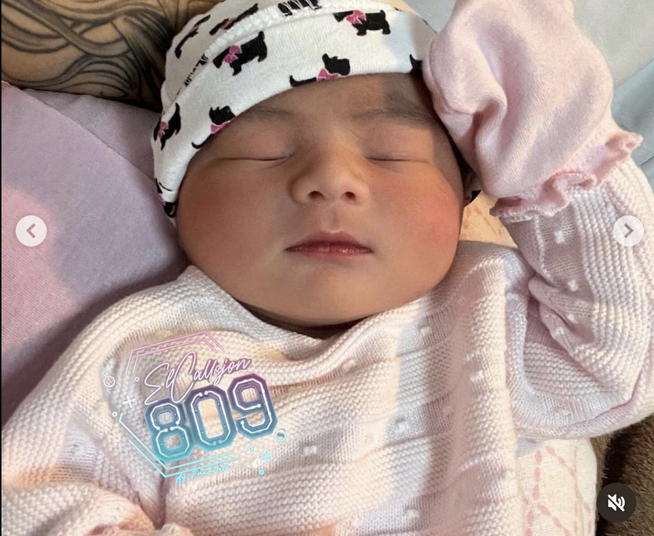 CATTLEYA la bebe de YAILIN y ANUEL por primera vez hoy el mundo la conoce