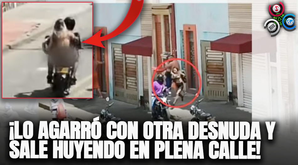 Mujer Descubre A Su Novio Con Amante Que Huye Semidesnuda