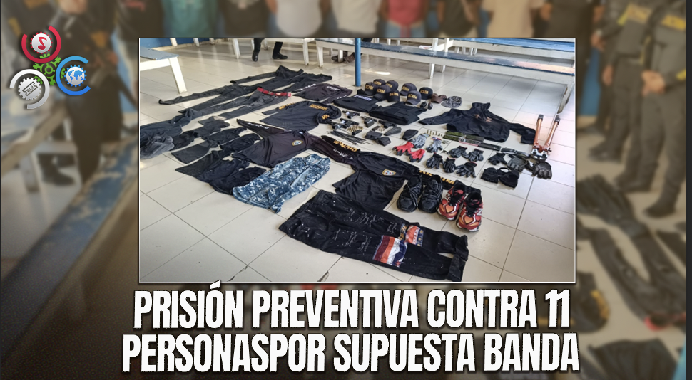 Imponen Prisión Preventiva A Integrantes De Supuesta Banda De Atracadores En San Pedro De Macorís