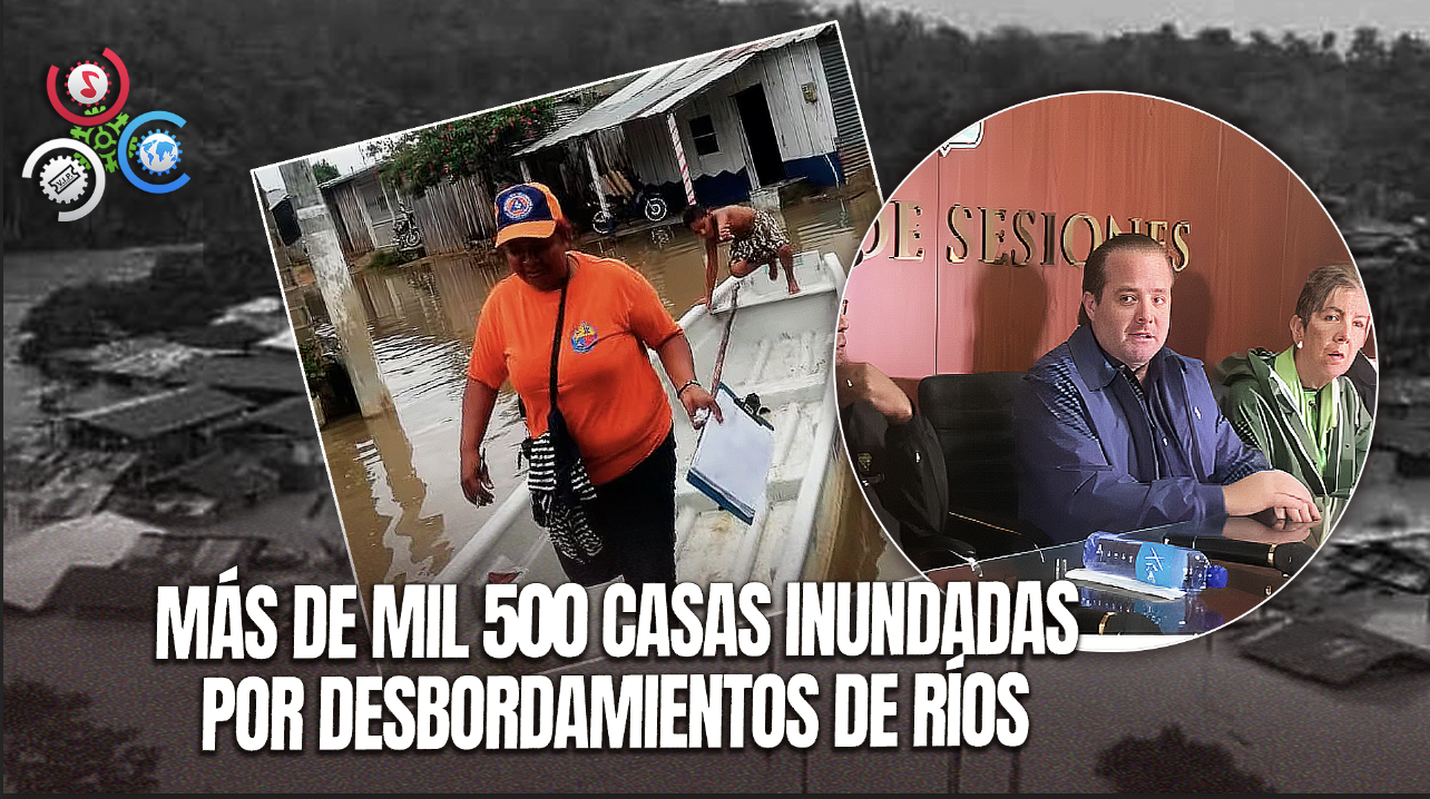 Más De 1,500 Casas Inundadas Por Desbordamientos De Ríos En Todo El País