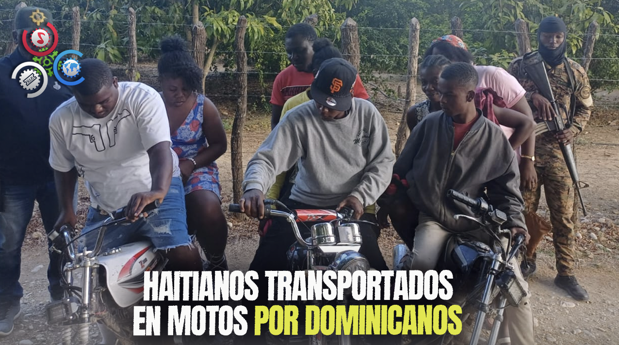 Interceptan Haitianos Transportados En Motocicletas Conducidas Por Dominicanos