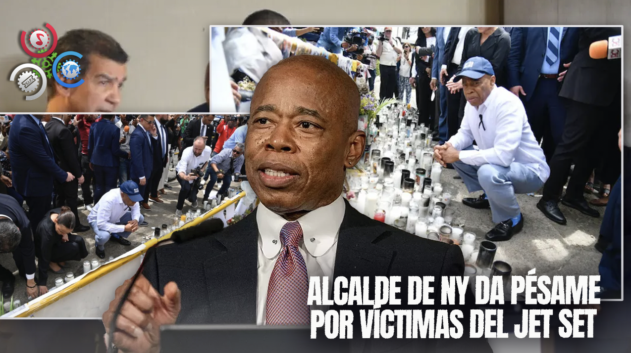 Alcalde De Nueva York Visita A Ministro De Obras Públicas Y Otros Parientes De Víctimas