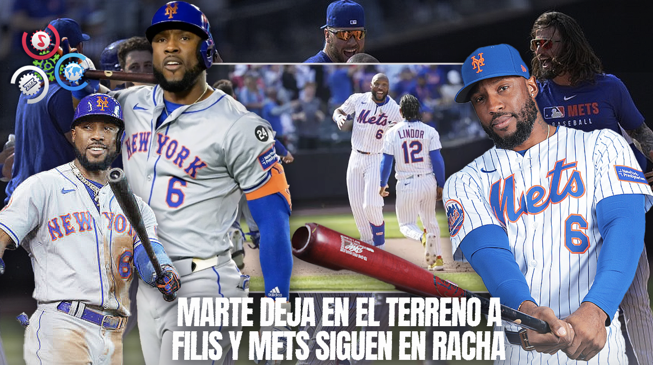 Starling Marte Decide Victoria De Los Mets 4-3 Ante Los Filis En 10 Entradas