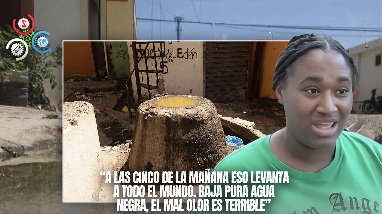 Preocupación En Los Guandules Por Desborde De Aguas Negras