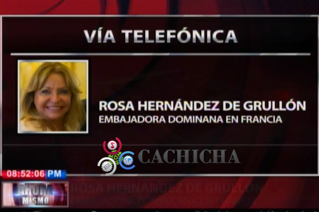 Embajadora Dominicana En Francia Habla Del Atentado #Video
