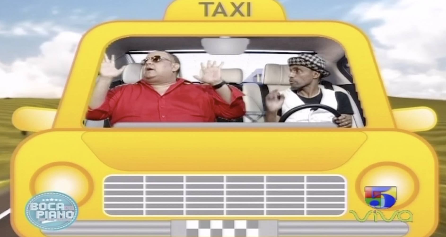 Boca De Piano Es Un Show: En El Taxi Con Peña Suazo