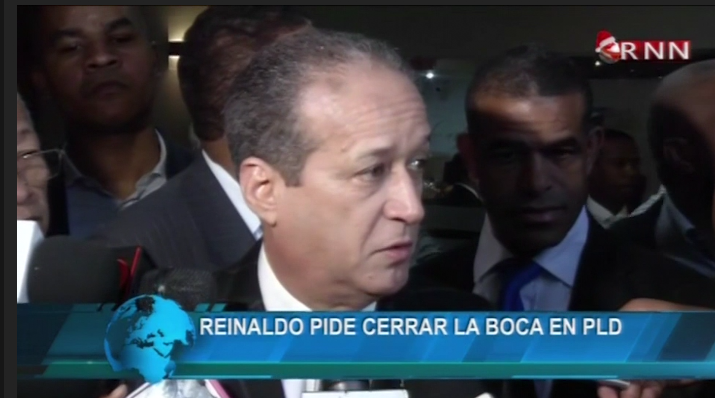 Reynaldo Pared Pérez Pide Al  PLD Cerrar Un Poco La Boca