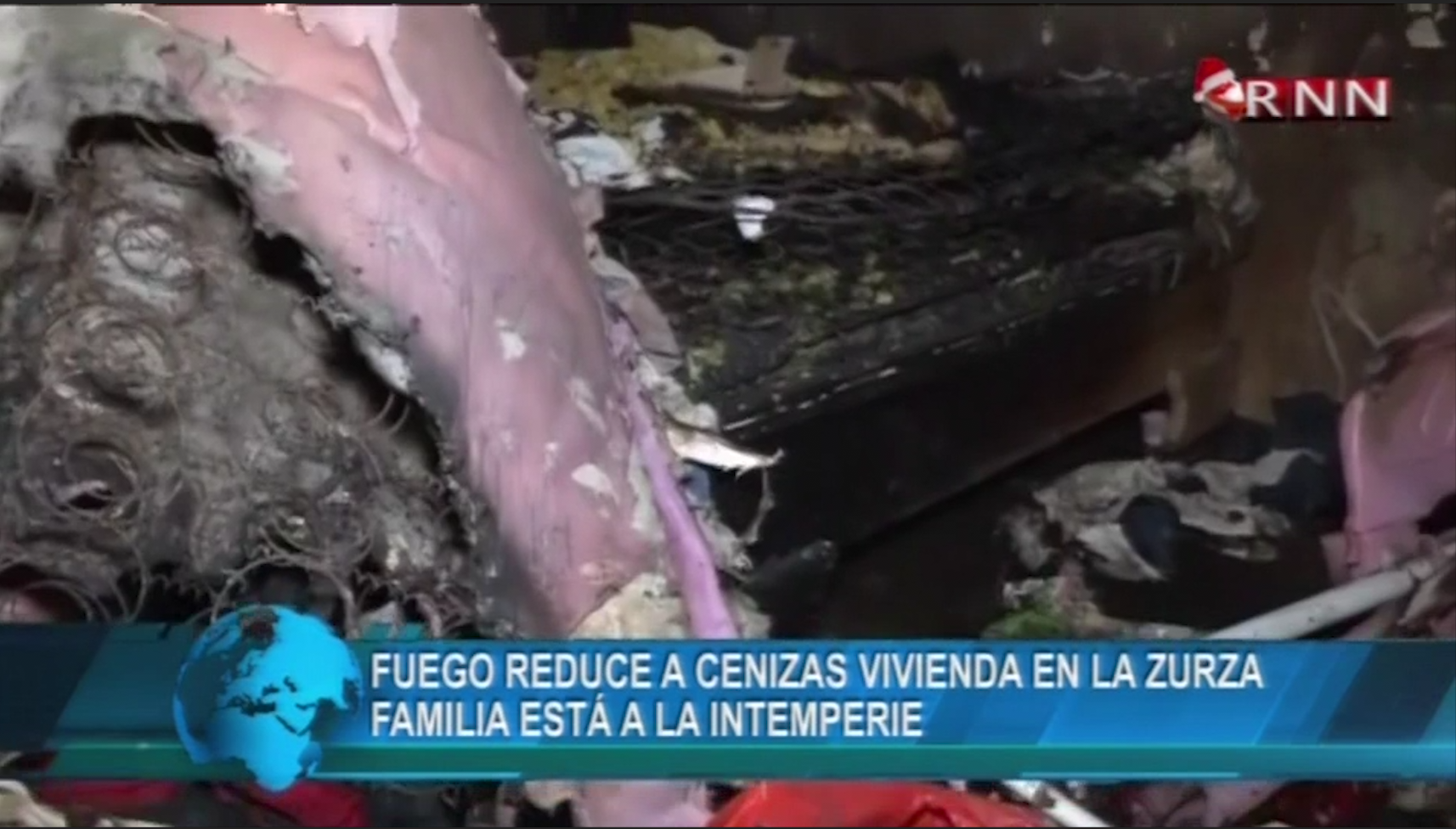 Fuego Reduce A Cenizas Vivienda De Familia, Que Ahora Se Encuentra En La Intemperie