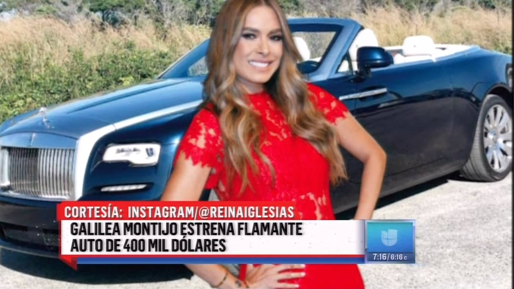 Galilea Montijo Estrena Flamante Auto De 400 Mil Dólares