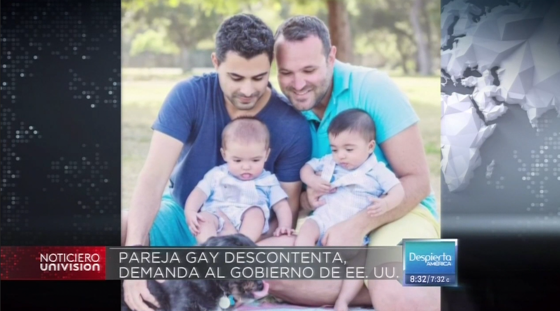Pareja Gay Demanda A EEUU Por Negarle Ciudadania A Uno De Sus Hijos