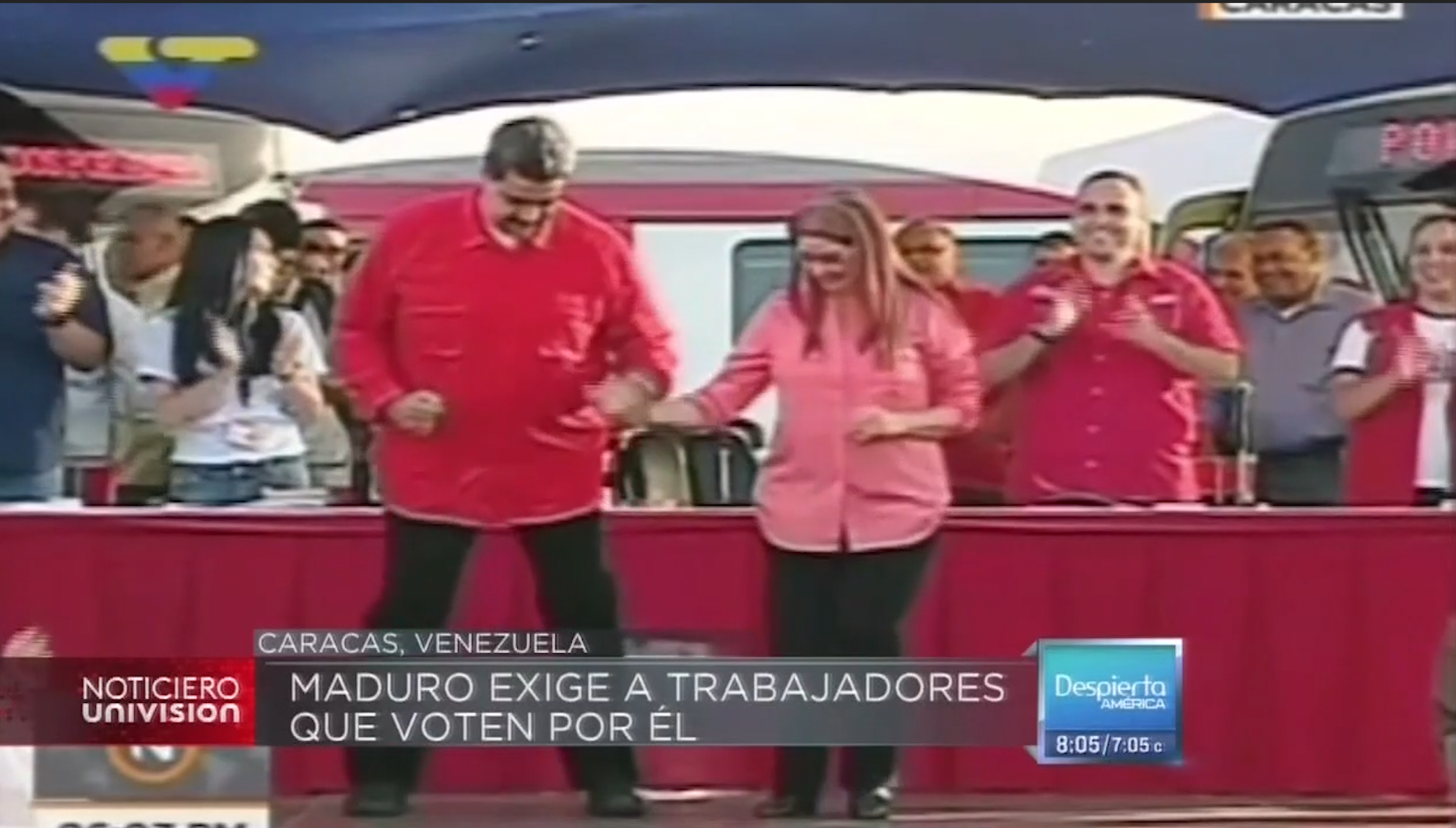 Presidente Nicolás Maduro Exige A Trabajadores Que Voten Por El