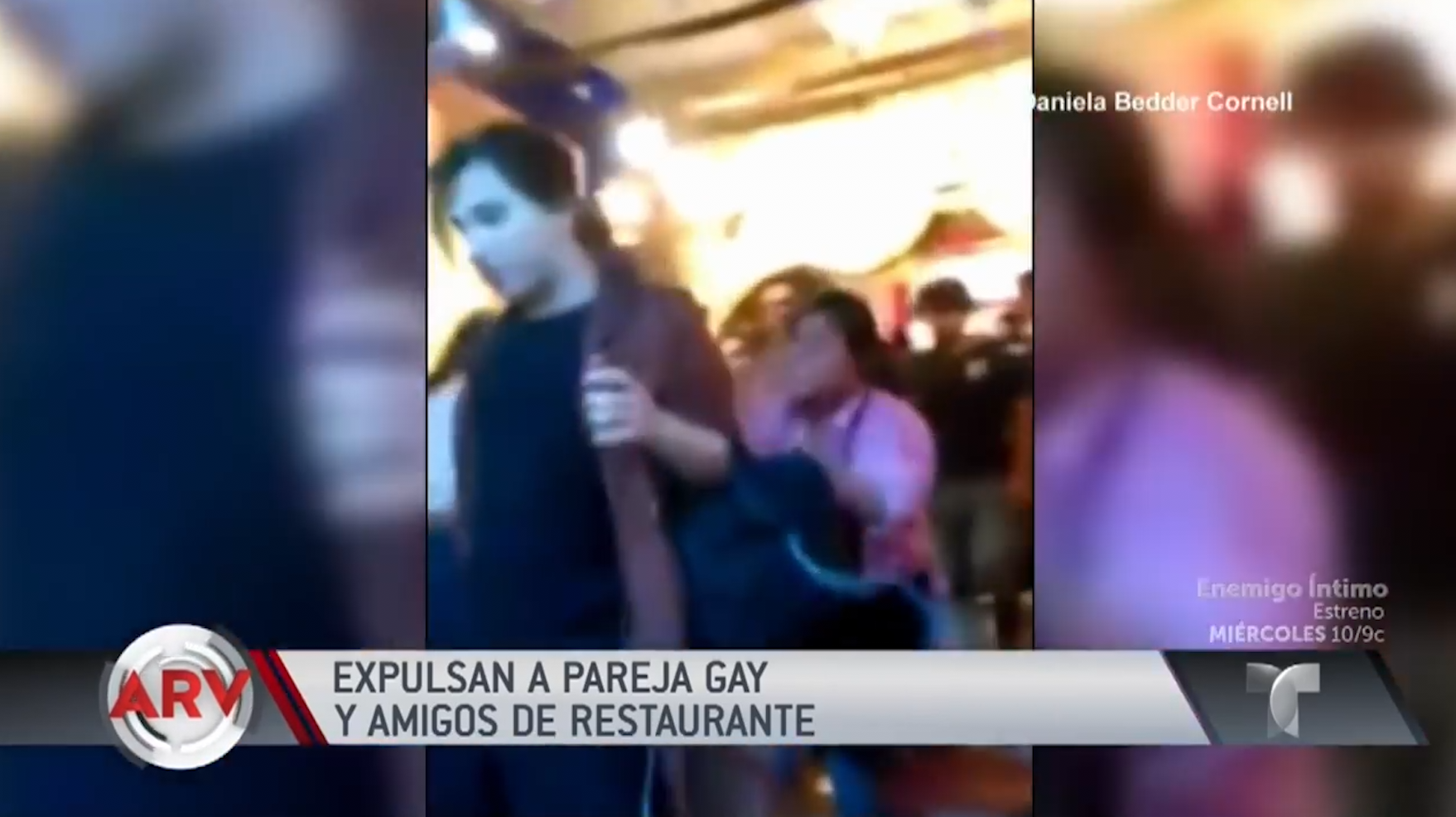 A Empujones! Expulsan A Pareja Gay De Un Restaurante