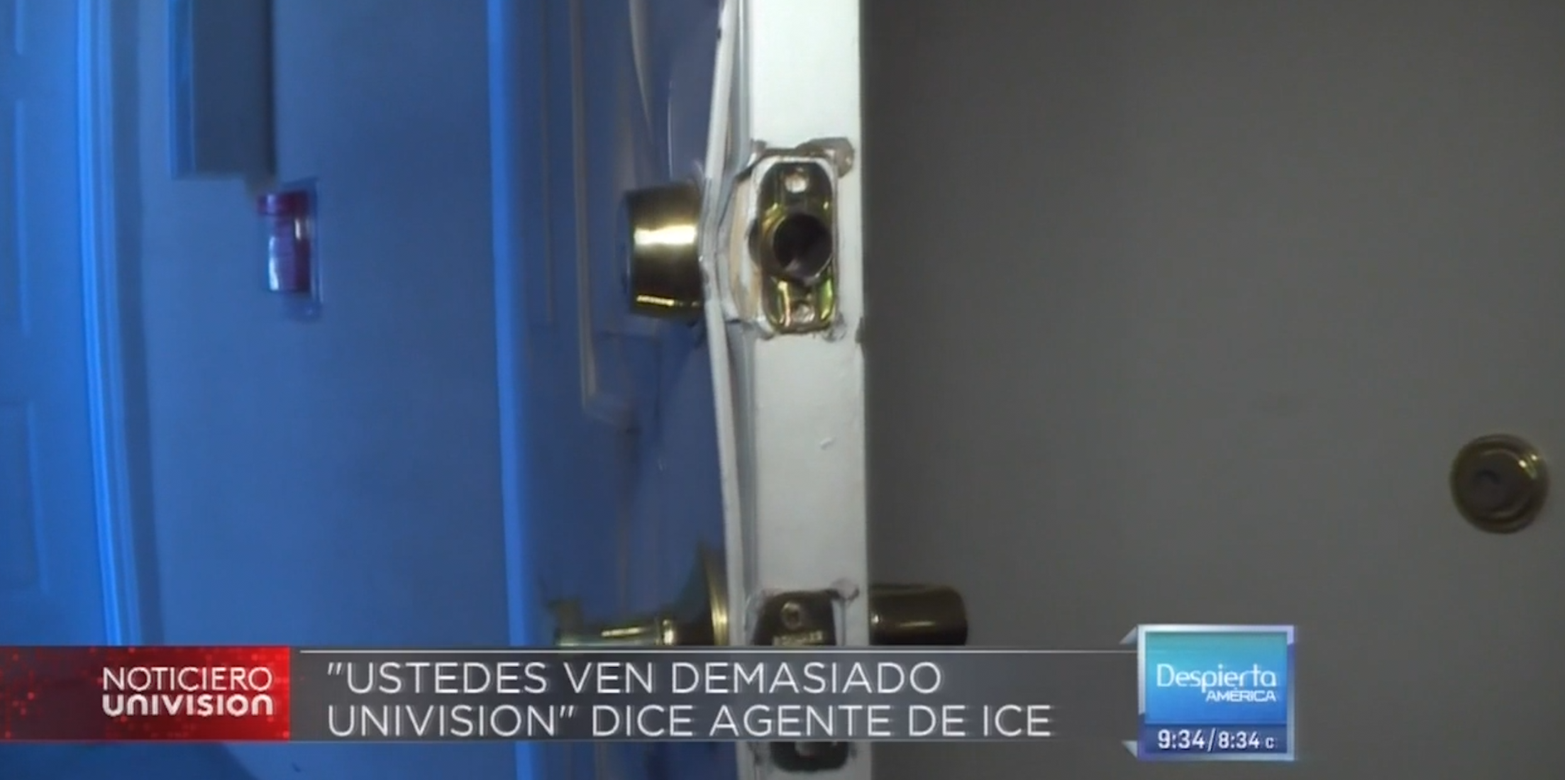 “Ustedes Ven Demasiado Univision” Dice Un Agente De ICE Mientras Entra A Casa De Inmigrantes