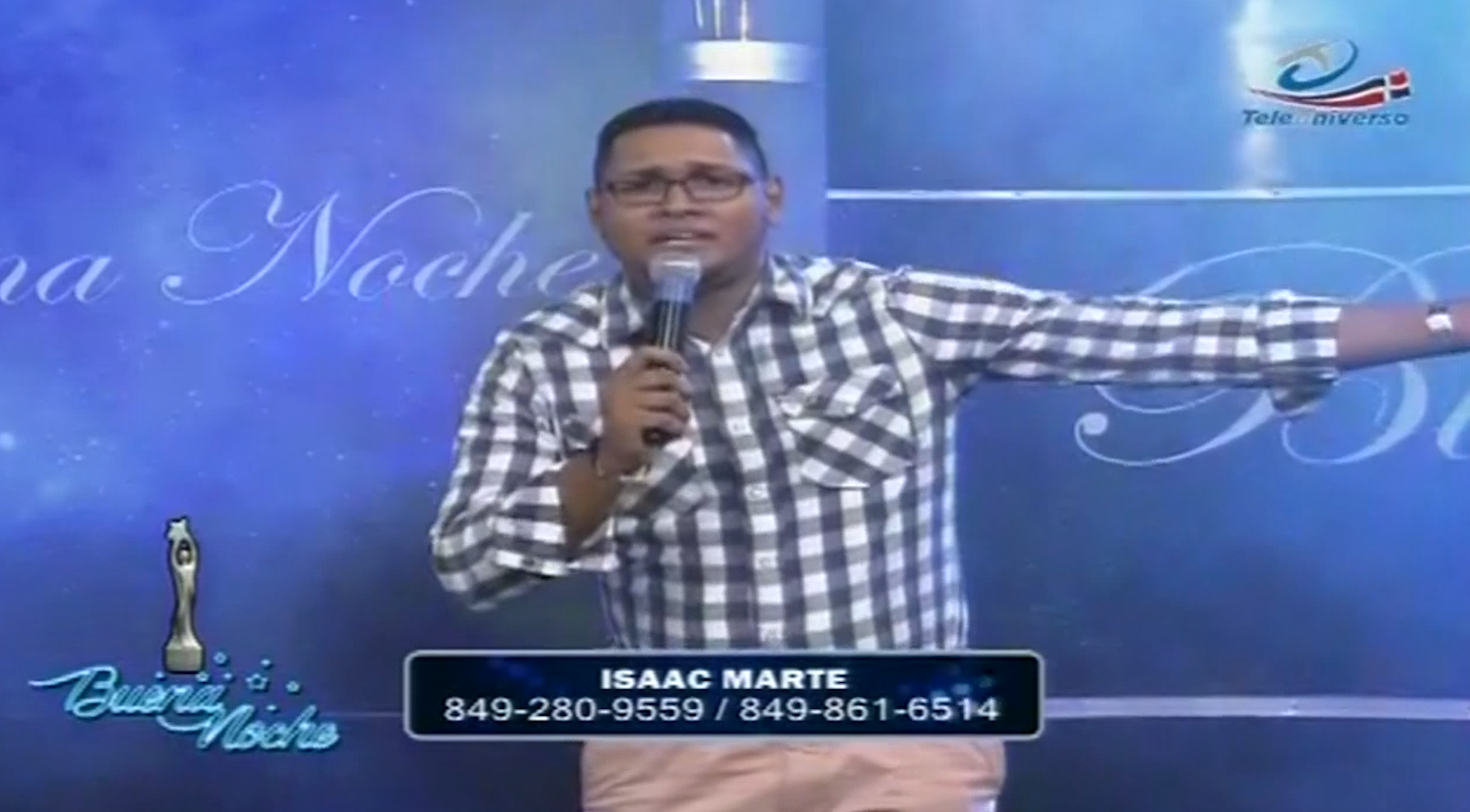 Presentación Artística De Isaac Marte En Buena Noche